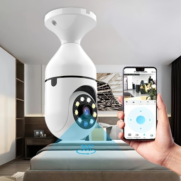 Smart Home Camera, Home Security Camera with Dual-light Color Night Vision Function, 1080 HD WiFi Security Camera, Motion Detection, Two-Way Voice Talk