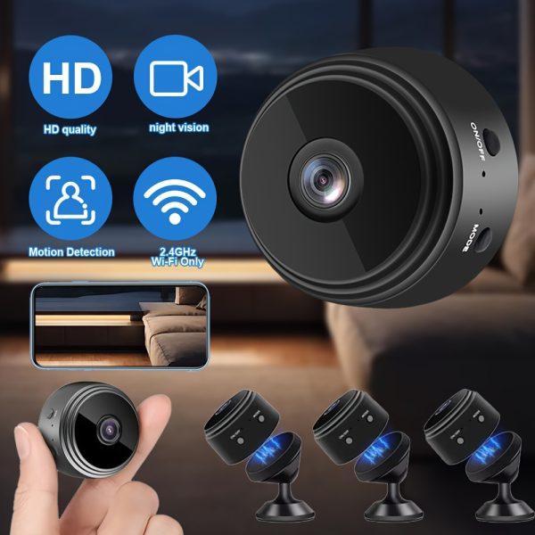 mart Wireless Security Camera with Remote App - Indoor/Outdoor Surveillance, Watch Anywhere, USB Powered with Rechargeable Lithium Polymer Battery, Wi-Fi Enabled, Your Personal Home Assistant and Manager