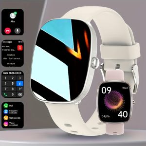 New Smart Watch 1.83 Inch Full Touch Screen, Mobile Phone Sync Information, Wireless Calls, Answer/Reject Incoming Calls,, 100+ Sports Modes, Outdoor Sports Smart Watches For Men And Women, Smart Watches For Men And Women, Compatible With IPhone And Android Phone Partners