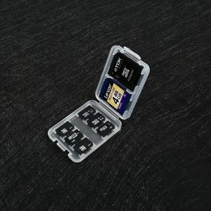 1pc/2pcs/5pcs Micro SD Card Holder, Transparent Plastic Storage Case with Lid, Memory Card Organizer Box for Photography Equipment, Camera Accessories Display Box