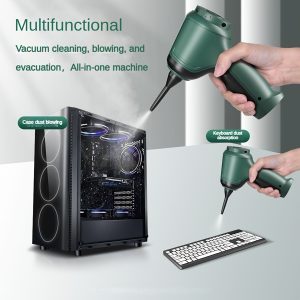A Three In One Wireless Vacuum Cleaner With A High Power, Which Can Be Used For Suction, Air Extraction, And Blowing, Both In The Car And At Home. It Has An Extended Battery Life, Can Absorb Dust, Debris, Pet Hair, Air Extraction, And Dust Blowing, And Comes With Various Accessories. It Can Be Used Immediately After Purchase