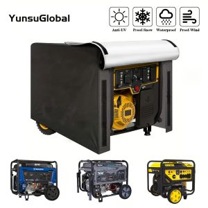 All-Weather Durable Outdoor Generator Cover - Fits Most Portable Generators, Protects from Rain, Snow & UV Rays