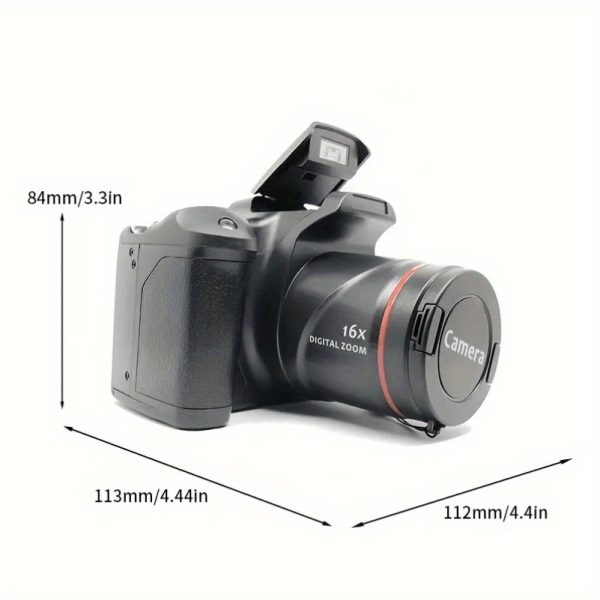 Universal Portable Camera, High Definition Digital Professional Camera, High Zoom Digital Camera, Made of ABS Material, Digital Zoom, Support Panorama, Wide Angle, with Rechargeable Lithium Battery-Polymer, USB Charging, ≤36V Operating Voltage, for Travel, Exploration, City Panorama, Large Events, Daily Life Record