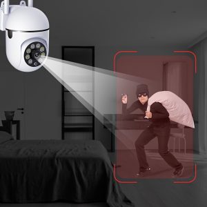 JOOAN Smart Home Security Camera, 1080p HD Resolution, Night Vision, PTZ Technology, Color Display, Wi-Fi, USB Power Mode, with Mobile APP Remote Viewing, for Elderly, Children, and Anti-Thief Protection