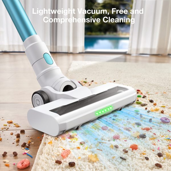1PC, Cordless Vacuum Cleaner, 120W, 2600mAh, USB Charging Wireless Portable Vacuum Cleaner, Equipped With Various Accessories, Suitable For Household, Car, Office And Outdoor, Multifunctional High-power Vacuum Cleaners, Cleaning Tools