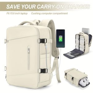 Large Capacity Hiking Backpack Unisex Shoulder Bag Outdoor Camping Backpack Multifunctional Compartment Travel Pack Luggage Bag Casual Backpack Commuter Bag, COOFAY