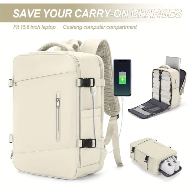 Large Capacity Hiking Backpack Unisex Shoulder Bag Outdoor Camping Backpack Multifunctional Compartment Travel Pack Luggage Bag Casual Backpack Commuter Bag, COOFAY