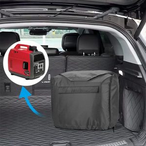 Heavy-Duty Waterproof Generator Cover - Durable Fabric, Dust Protection, Adjustable Straps for Home & Outdoor Use, Fits LINKO Portable Power Equipment