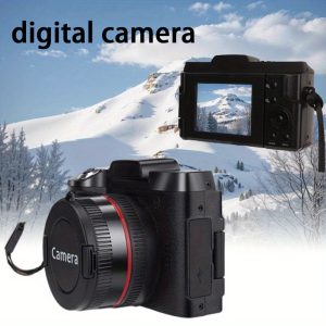 16MP Digital Camera, 1080P Compact Video Camera with 16X Digital Zoom, Battery Powered, Non-Rechargeable AAA Battery, Suitable for Travel Enthusiasts, Outdoor Travel, Daily Recording
