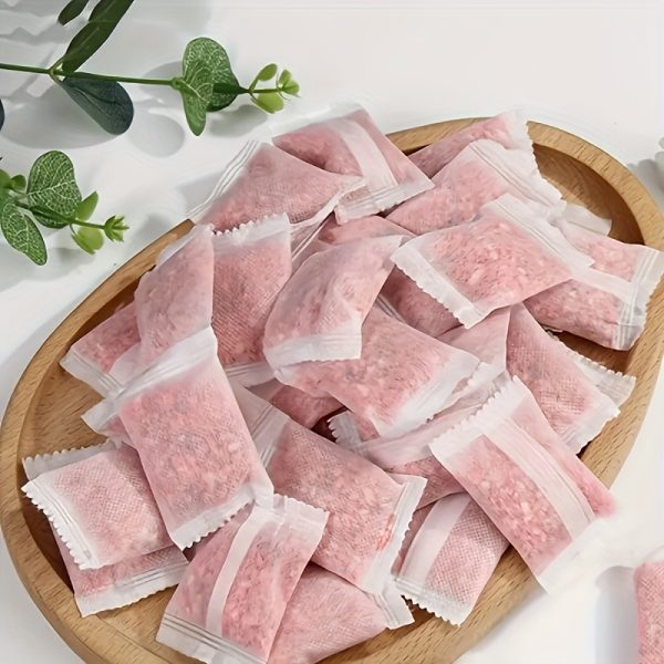 24-Pack Rose Scented Closet Fresheners - Plastic Deodorizer Bags, Long-Lasting, Mildew Resistant, Ideal for Home Decor, Perfect for Christmas, Thanksgiving, Valentine'S Day, Graduation Gifts & Everyday Use
