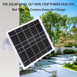 Versatile Solar Charging Panel with 5V Type-C/Micro USB, Voltage Regulator for Stable Output - Ideal for Low Power Cameras, Outdoor Travel & Camping, Rotatable Stand