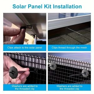 Nylon Gripper Solar Panel Protection Gripper Animal Protection Gripper Solar Panel Animal Protection Kit Solar Panel Bird Line Pigeon Fence