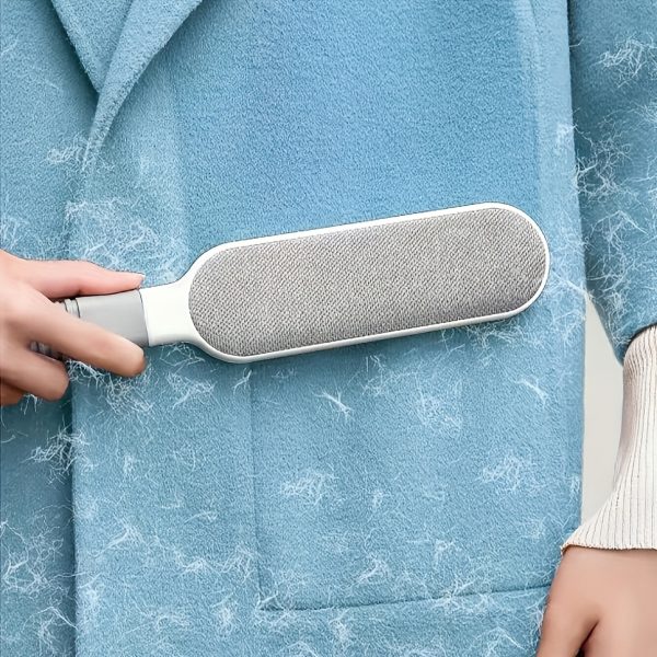 1pc Multifunctional Manual Electrostatic Lint Brush with Reusable Plastic Handle – No Electricity Needed, Ideal for Clothes, Sofa, Pet Hair Removal, Essential for Bedroom & Living Room, Pet Hair Remover|Reusable Lint Brush|Durable Plastic Brush
