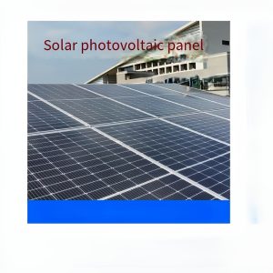 100W Monocrystalline Silicon Solar Panel Kit, High Efficiency, Durable Conductive Material, Non-Detachable Photovoltaic Module, with Solar Charging for Home Use, Off-Grid Power Supply