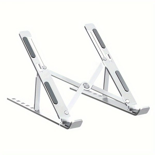 Laptop Stand For Desk, Adjustable Aluminum Laptop Holder, Foldable Computer Stand Anti-Slip Laptop Riser Compatible With 7-16 Inch Laptops-VOPH040