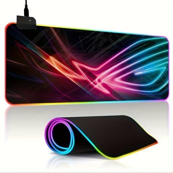 Gaming Led Luminous Mouse Pad, RGB Keyboard Pad, Non-slip Mouse Pad, Computer Accessories