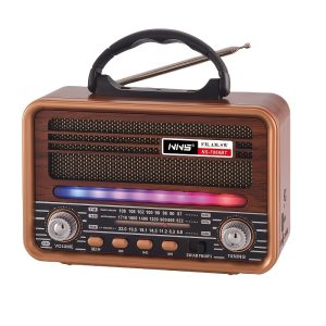 Retro-Style Wireless Speaker, Portable Audio System, USB Player, TF Card Player, Stereo Speakers, Rechargeable Battery Speaker, AM/FM/SW Three-Band Radio, FM Radio, Wood Grain Speaker, Indoor And Outdoor Speaker, MP3 Player, Radio, TWS Interconnected Speaker.