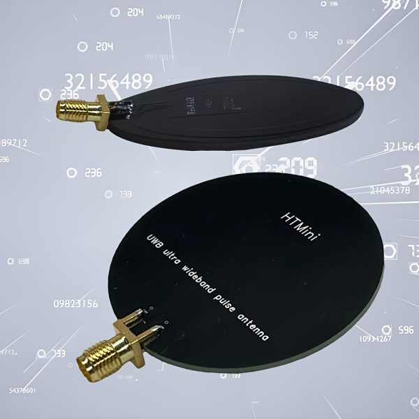 Ultra Wideband Pulse Antenna: 2Ghz-10.5Ghz, VSWR < 2.5, SMA Female Connector, No Power, Wireless, No Battery