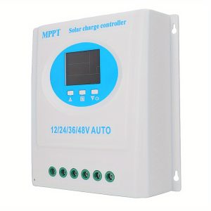 High-Capacity MPPT Solar Charge Controller - 60A/80A/100A, LCD Display, Dual USB Outputs, Intelligent Regulator for Lead-Acid & Lithium Batteries
