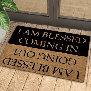 Charming Welcome Door Mat - Non-Slip, Absorbent Entrance Rug for Home & Kitchen, Fun Farmhouse Decor, 60.96x40.64 cm