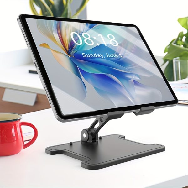 Desk Tablet Stand Foldable Height Adjustable Tablet/Laptop Stand