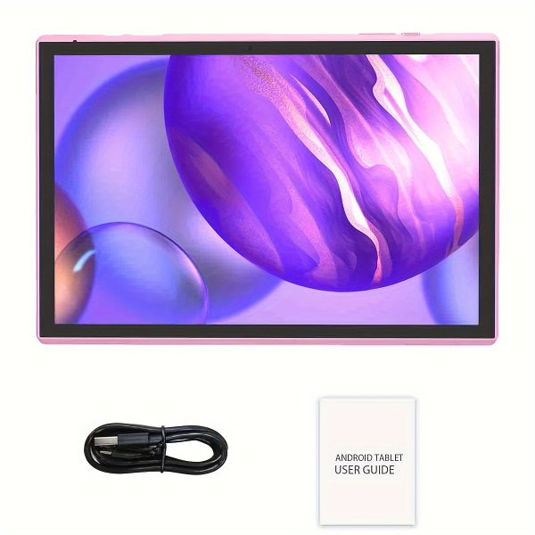 PEICHENG 25.65 cm Android 12 Tablet, RK3326S Quad-Core Processor, 4GB RAM (2GB+2GB Expansion), 32GB Storage, FHD IPS Touch Screen, 2MP Front & 8MP Back Camera, Type-C Charging, 6000mAh Battery Life, Sleek Black Design, Perfect for Reading, Gaming, and Entertainment, Reading Tablet | Modern Tablet Design | Durable Tablet