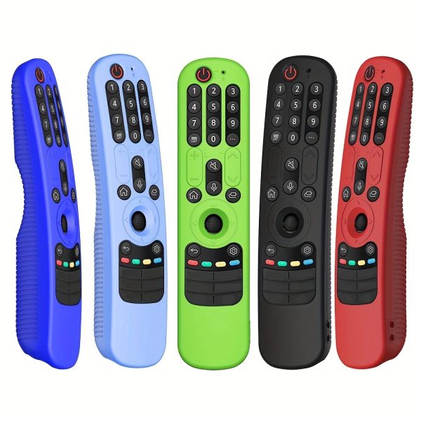 Silicone Case For AN-MR21GC MR21N/21GA Remote Control, Drop-proof Silicone Soft Case With Lanyard, All-inclusive Model