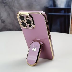 Adorable Bear Phone Holder Protective Case, Suitable for Apple iPhone 11/12/13/14/15/Plus/Pro/Pro Max Series - One-piece Protective Case - Perfect Birthday Gift for Men and Women!