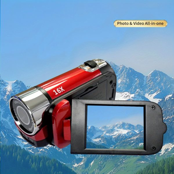 4K Ultra HD Digital Camera with 6.1cm Flip Screen - Dual-Use Indoor & Outdoor, Durable ABS Material, CMOS Sensor for Clear Imaging, USB Rechargeable, Ideal for Travel, Parties & Daily Life, Indoor Outdoor Camera | Sleek Camera Design | Durable Abs Camera