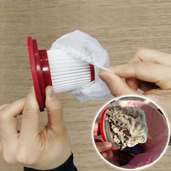 50pcs/100pcs, Disposable Vacuum Cleaner Filter, Universal Non-Woven Fabric Filter Accessories for Vacuum Cleaner