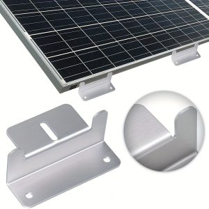 Outdoor RV Solar Mount Yacht RV Roof Z-Type Aluminum Alloy Mount Solar Panel Z-Press Block Solar Photovoltaic Accessories