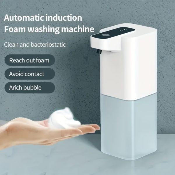 Automatic Soap Dispenser for Home Use, Suitable for Countertop Or Wall Installation, Ideal for Bathrooms And Toilets, Providing Touchless Hand Washing. Perfect for Households, Offices, Bathrooms, And Kitchens. A Great Christmas Party Gift, Especially If You Buy 2pcs As New Year Presents.