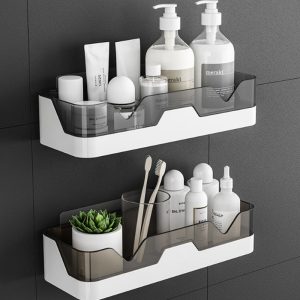 1pc Uncharged Plastic Hanger, High-Grade, Drill-Free, with Simple Wall Mount Storage Rack, Without Battery