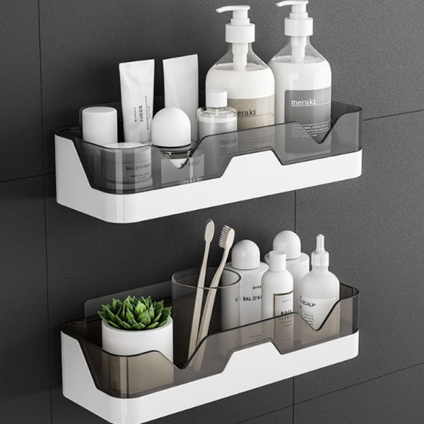 1pc Uncharged Plastic Hanger, High-Grade, Drill-Free, with Simple Wall Mount Storage Rack, Without Battery