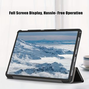 Lenovo Tab M11 TB330FU 2024 Case - Slim Blue Hard PC Shell with Auto Wake/Sleep, Adjustable Viewing Angles & Precise Cutouts for 27.94cm Tablet (Tablet & Pen Not Included), Secure Tablet Storage|Professional Look Case|Lightweight Protection