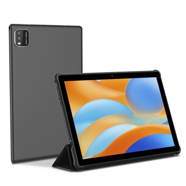 10.1-Inch Android 14 Operating System Tablet, 2-In-with Keyboard, Mouse, Case, Stylus, 64GB ROM + (3GB + 3GB Expandable) RAM, 8MP Dual Cameras, 6000Mah Battery, 1280 * 800 IPS HD Display, Tab, Wi-Fi 6, Google, Pad, Tablet.