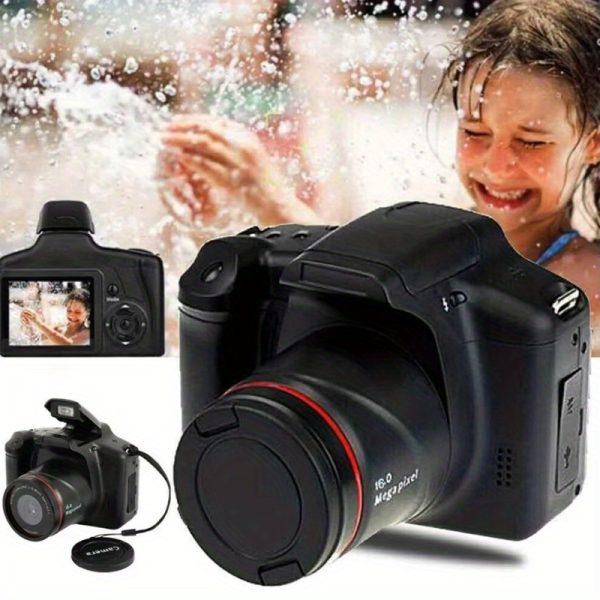 Professional Level Portable Digital Camera, 1080P High Definition, Large Size High Definition Touch Screen, Precise Focus Camera, Outstanding CMOS Component, Sharp Imaging, Ultra Performance, with Battery Powered, for Business Meeting, Family Play, Ancient Town Style and Modern Flourish, and Various Unforgettable Moments
