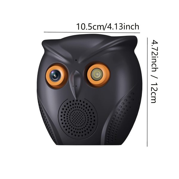ICSee 1080P WiFi Home Security Camera with 120° Wide Angle, Two-Way Audio - USB Powered Indoor Surveillance Mini Cam, Speaker, Video