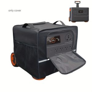 Portable Travel Generator Dust Cover, Multifunctional Carrying Case for Outdoor Power Station, Durable Protective Storage Box with Handle, with Carrying Case for Outdoor Power Station