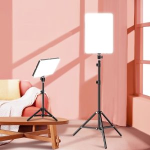 10-Inch LED Ring Light with 143.26cm Stand - USB Powered, Soft Fill Light for Live Streaming, Photography & Vlogging
