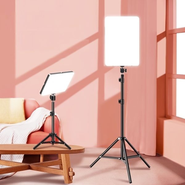 10-Inch LED Ring Light with 143.26cm Stand - USB Powered, Soft Fill Light for Live Streaming, Photography & Vlogging