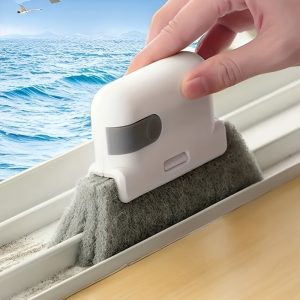 1pc FlexiClean Multi-Purpose 2-in-1 Groove Cleaning Brush with Detachable Handle, PC Material, Universal Fit, Detail Brush for Tight Spaces, Flexible Scrub Brush for Efficient Cleaning