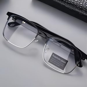 Audio Smart Glasses, Blue Light Smart Glasses, Wireless Open Ear sound with Mic & Speakers for Men and Women, Polarized Glasses Lenses, Voice Assistant
